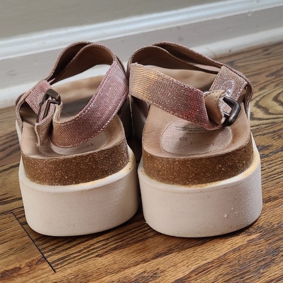 Anthropologie KMB Platform Sandals Size 38 - Picture 5 of 10